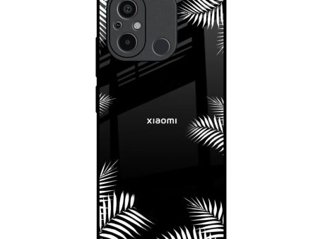 Zealand Fern Design Glass Case For Redmi 12C Online