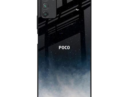 Aesthetic Sky Glass Case for Poco M3 Online Sale