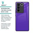 Amethyst Purple Glass Case for Vivo V27 5G Sale