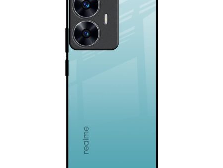 Arctic Blue Glass Case For Realme C55 on Sale