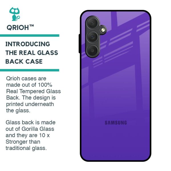 Amethyst Purple Glass Case for Samsung Galaxy M54 5G Online Sale