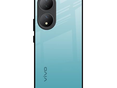 Arctic Blue Glass Case For Vivo Y100 5G Online Hot Sale