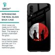 Anime Red Moon Glass Case for Samsung Galaxy A50s Sale