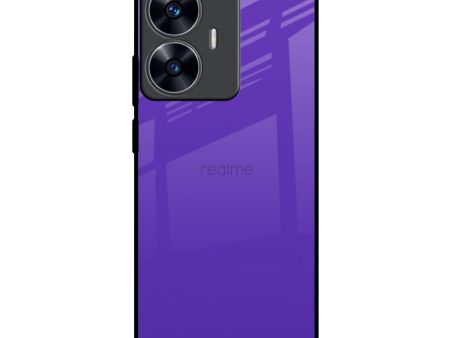 Amethyst Purple Glass Case for Realme C55 Sale