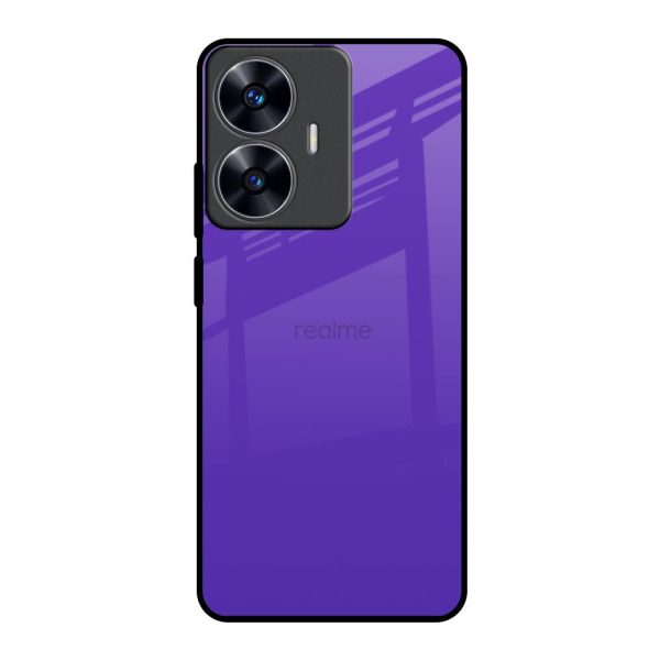 Amethyst Purple Glass Case for Realme C55 Sale