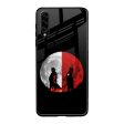 Anime Red Moon Glass Case for Samsung Galaxy A50s Sale