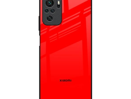 Blood Red Glass Case for Redmi Note 10 Online Hot Sale