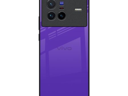 Amethyst Purple Glass Case for Vivo X80 5G on Sale