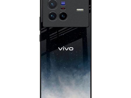 Aesthetic Sky Glass Case for Vivo X80 5G Online now