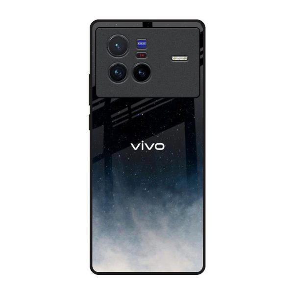 Aesthetic Sky Glass Case for Vivo X80 5G Online now