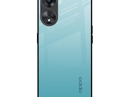 Arctic Blue Glass Case For Oppo A58 5G For Cheap