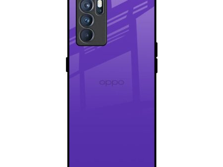 Amethyst Purple Glass Case for Oppo Reno6 For Sale